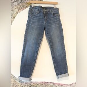 Kut from the Kloth KP142MA1 boyfriend roll up Midrise jeans 6